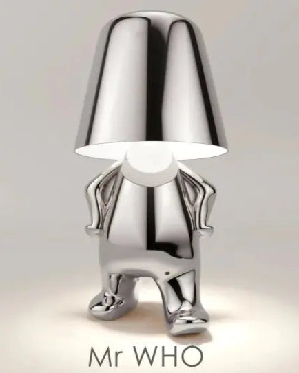 Sculptural Thinker Lamp