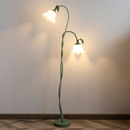 Lily Floral Floor Lamp